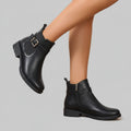 Fearless City Edge Buckle Booties