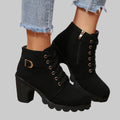 Fearless Power Step Lace-Up Booties