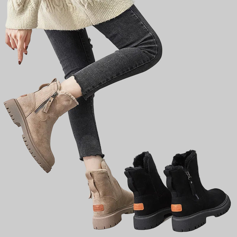 Fearless Cozy Step Lug Booties