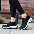 ShadowFlex Air‑Cushion Slip‑Ons