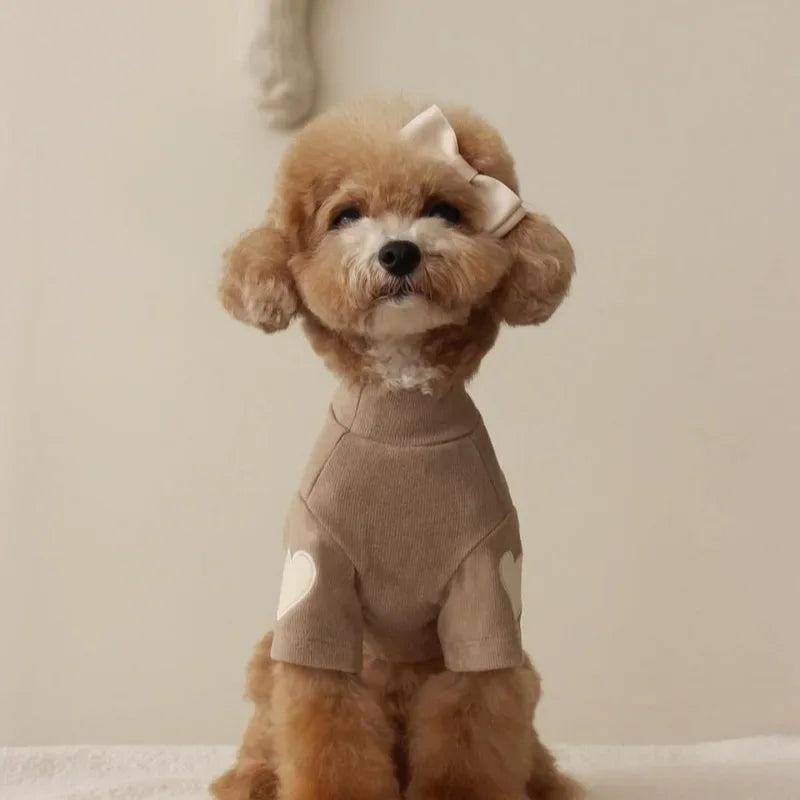 Fearless Teddy Love Pup Sweater