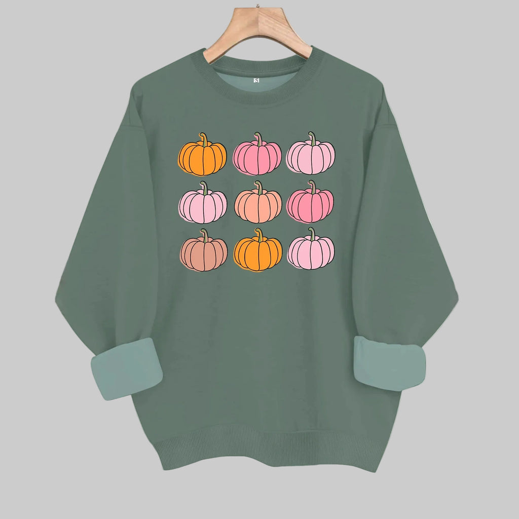 Fearless Pumpkin Season Graphic Sweatshirt
