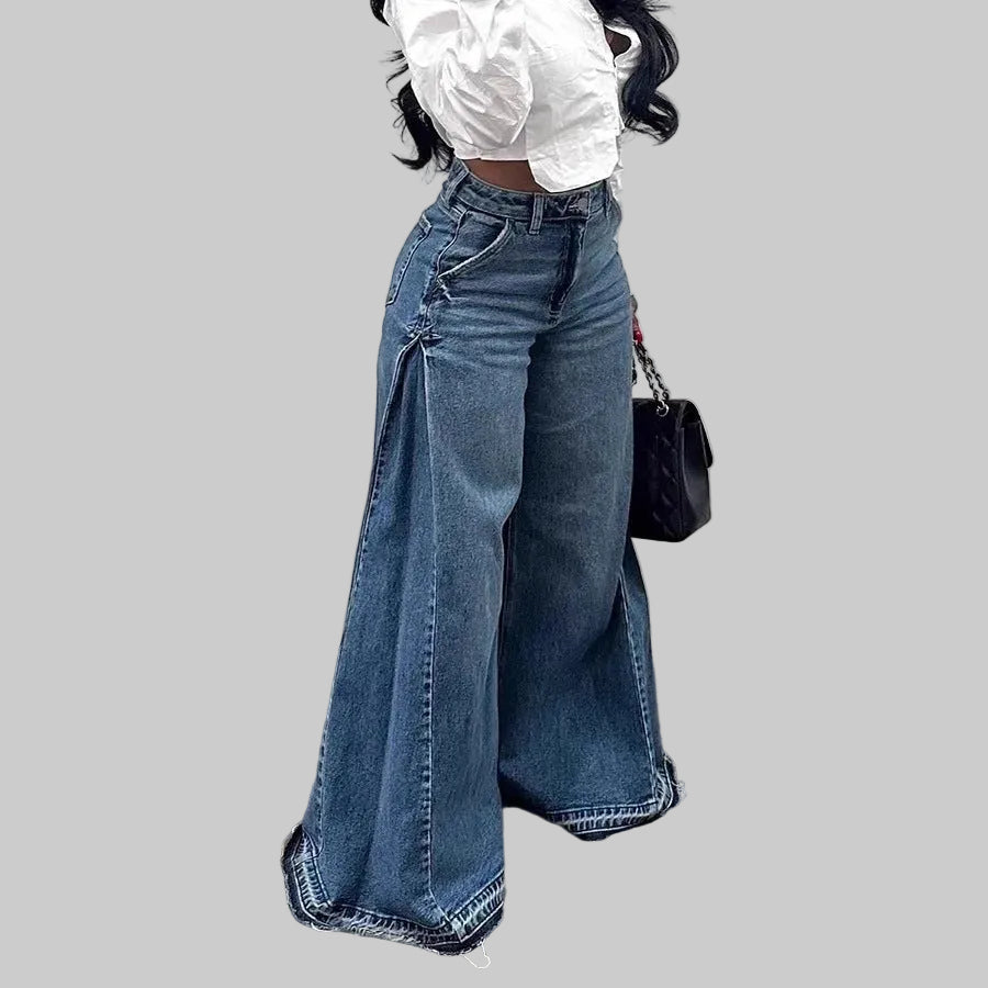 Fearless High-Rise Wide-Leg Jeans
