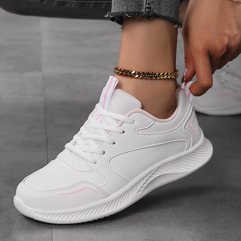 BlushStride Sculpt Sneaker