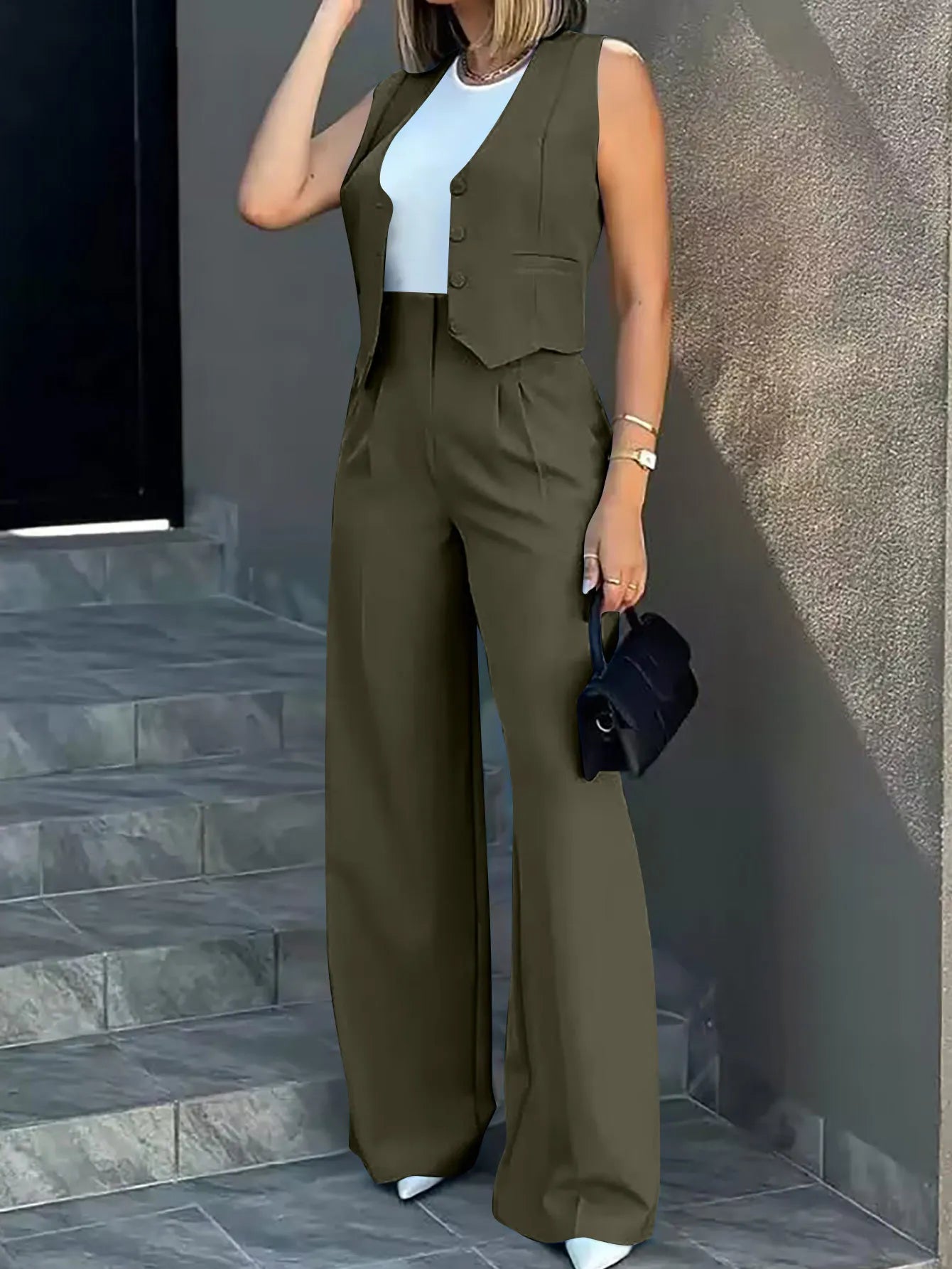 Skyline Tailored Vest & Trouser Set