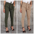EmpowerFit High-Waist Belted Pants