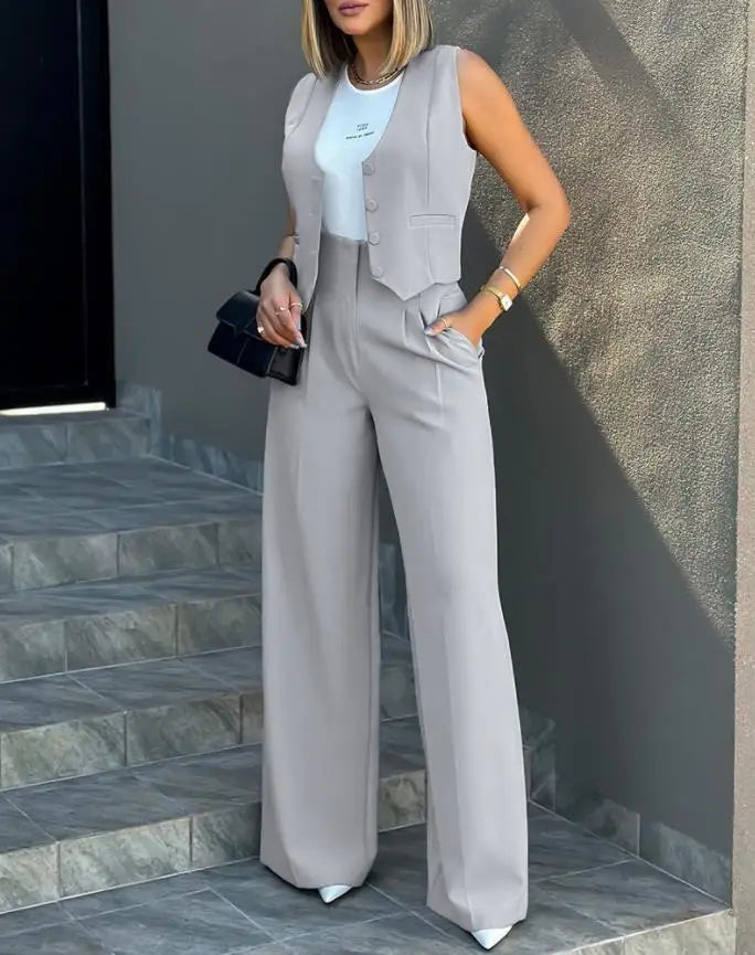 Skyline Tailored Vest & Trouser Set