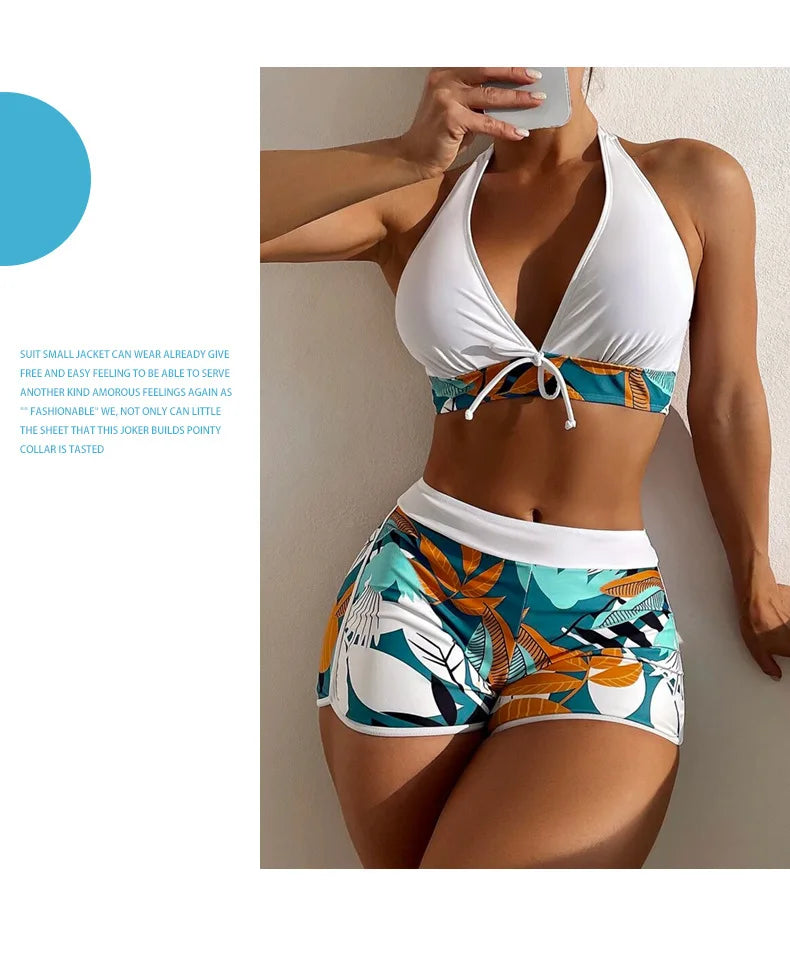 Tropical Radiance Halter Set