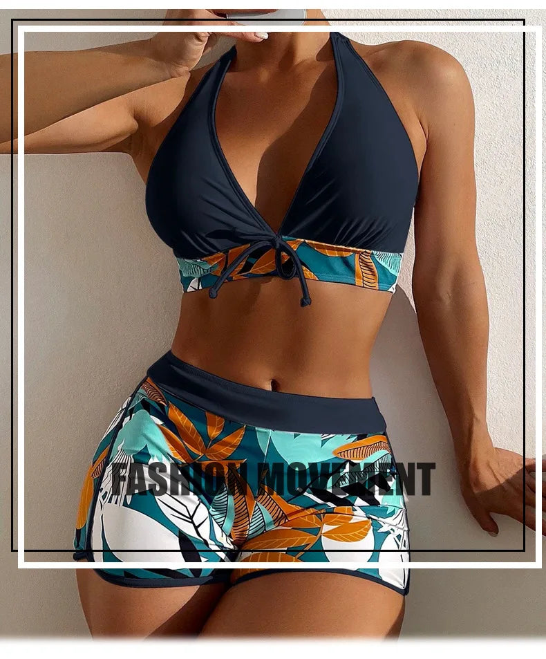 Tropical Radiance Halter Set