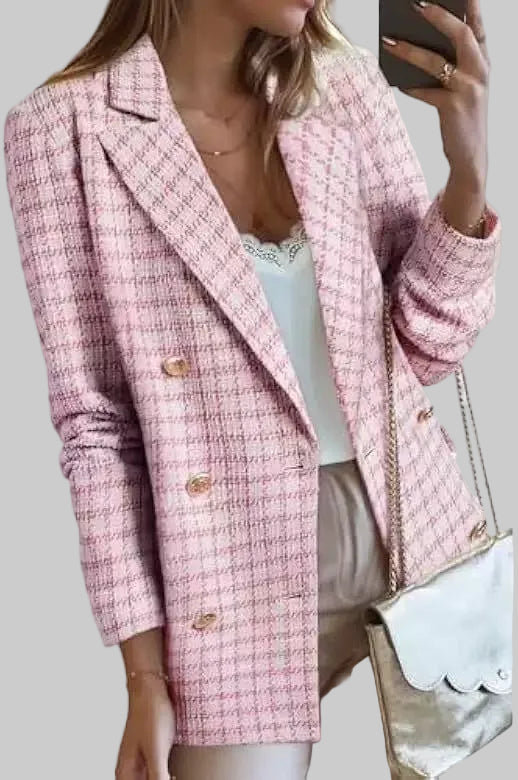 Fearless Power Move Textured Blazer