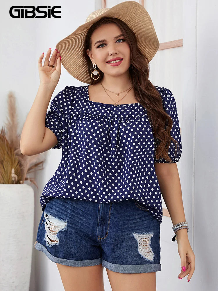 Fearless Dot & Darling Blouse