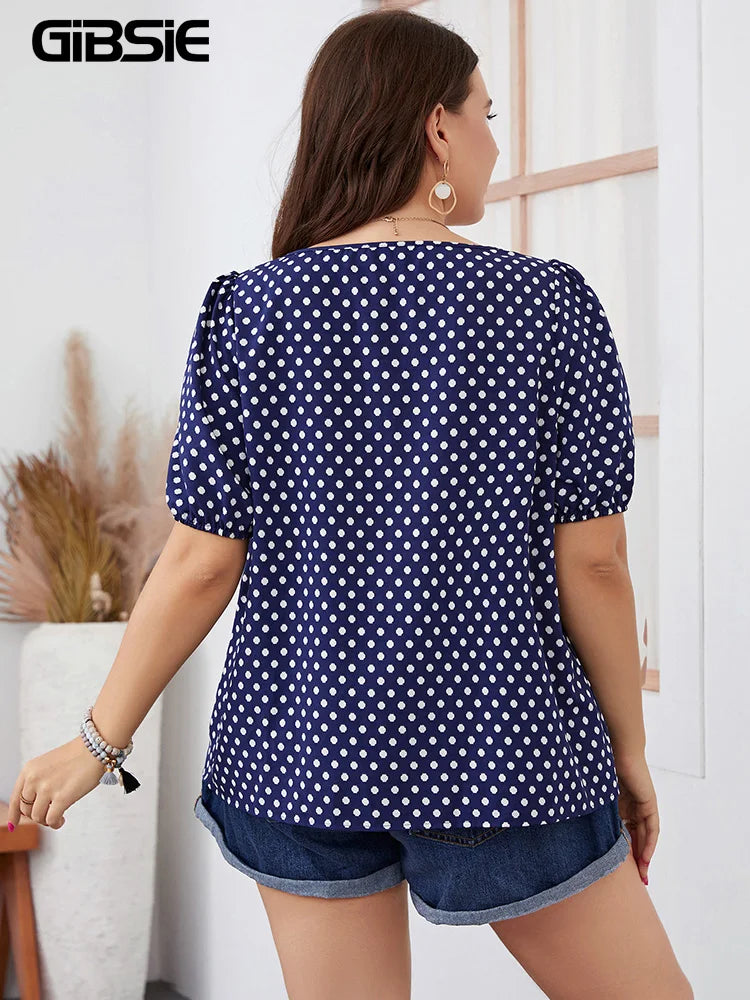 Fearless Dot & Darling Blouse