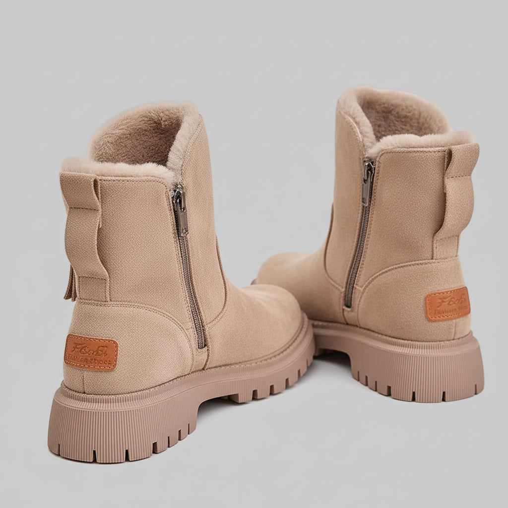 Fearless Cozy Step Lug Booties