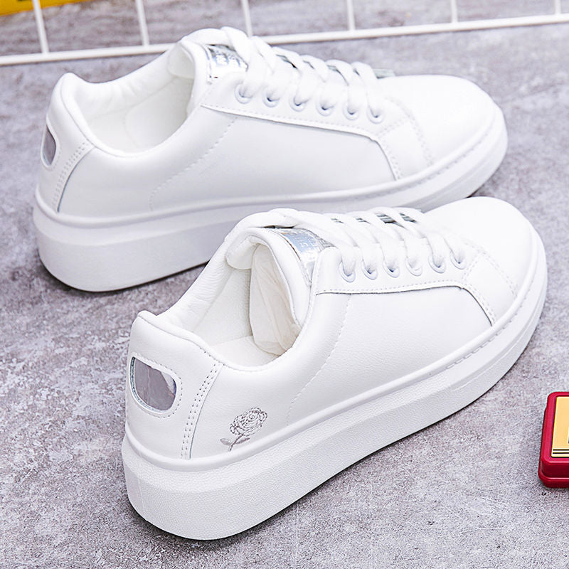 Golden Bloom Platform Sneaker