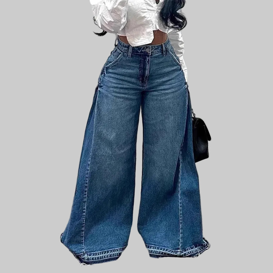 Fearless High-Rise Wide-Leg Jeans