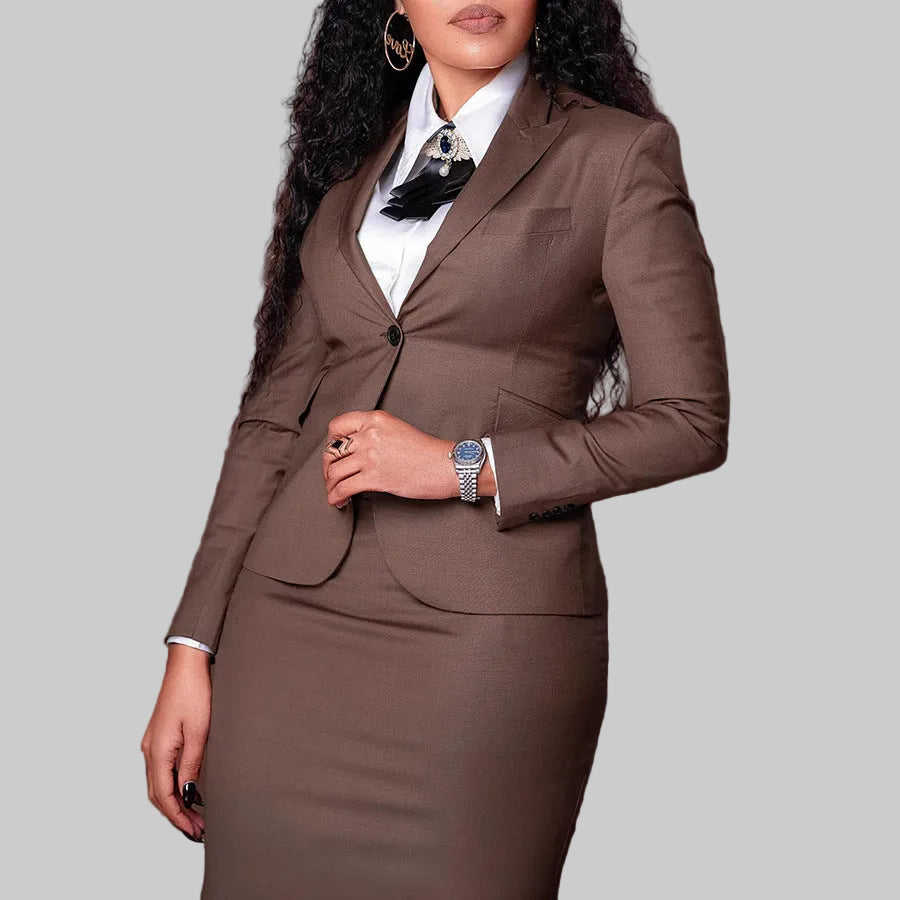 Fearless Executive Authority Skirt Suit