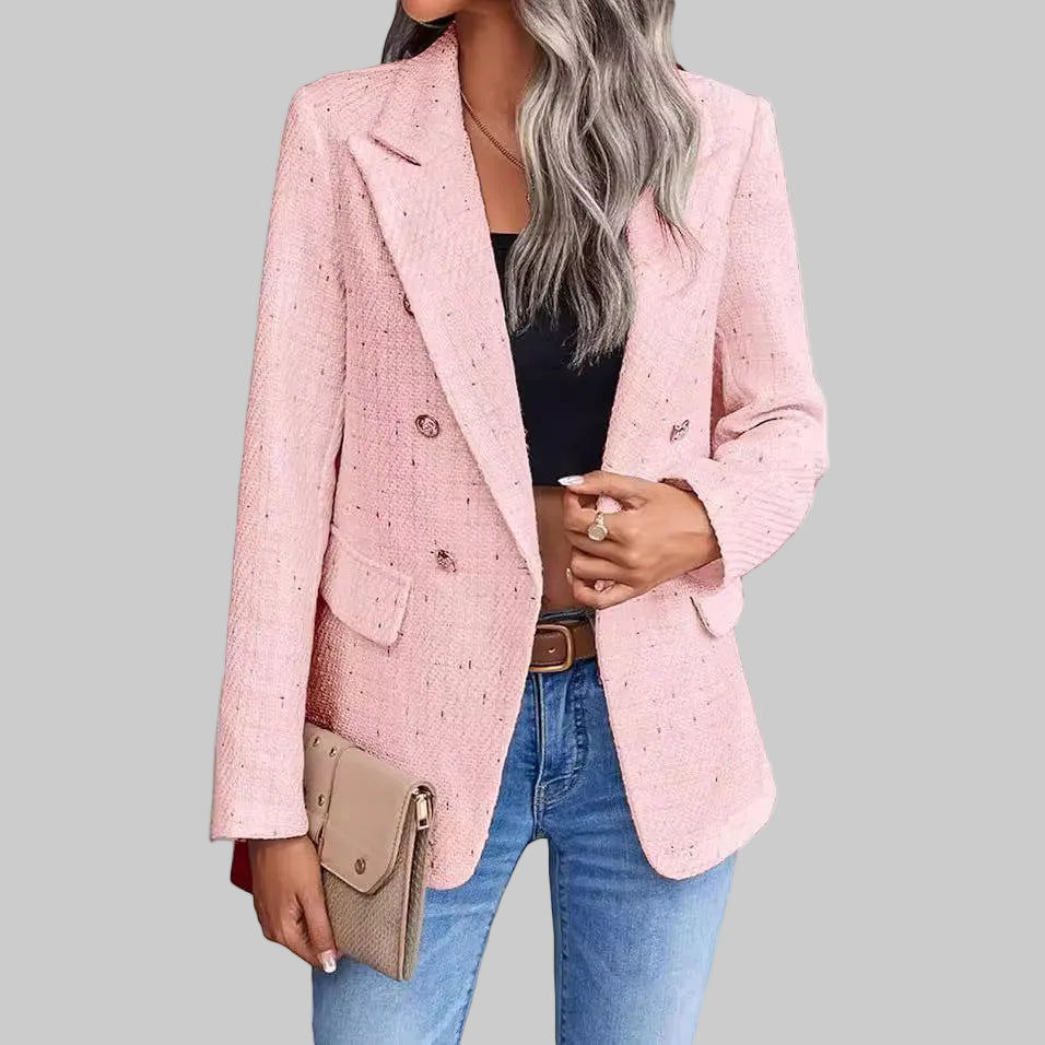 Fearless Power Move Textured Blazer