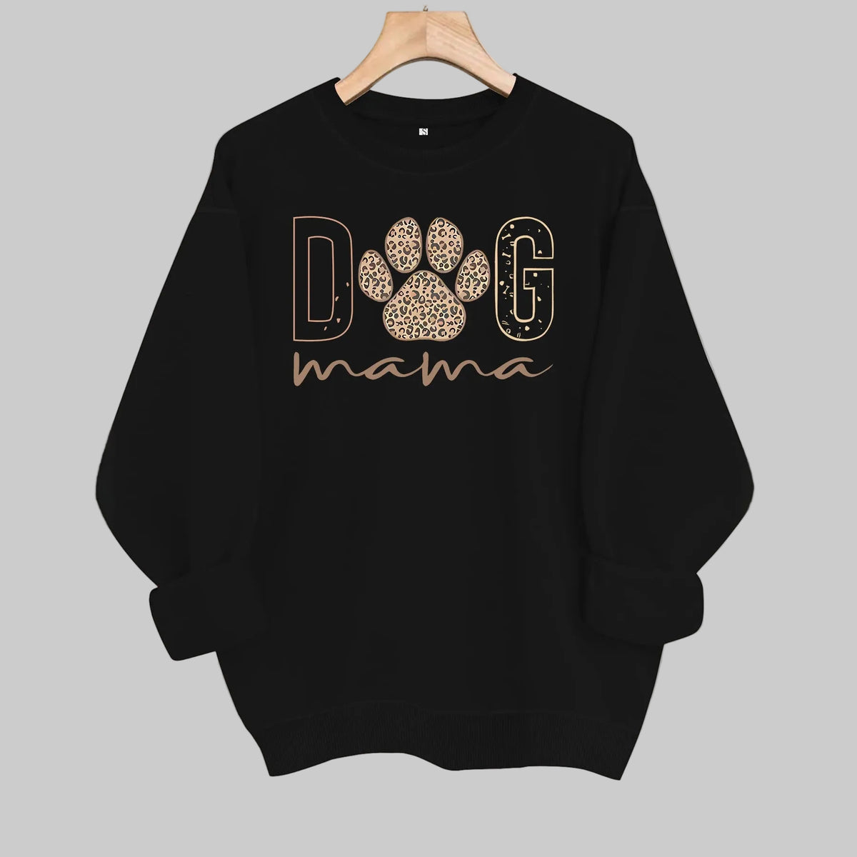 Fearless Dog Mama Paw Graphic Sweatshirt