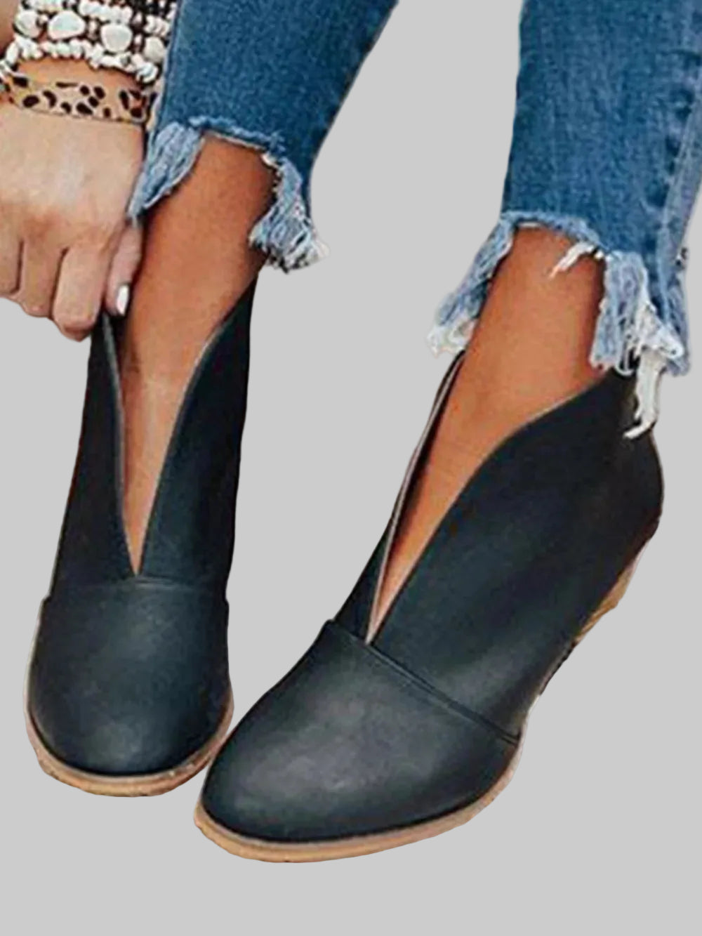 Fearless Power Step Ankle Boots