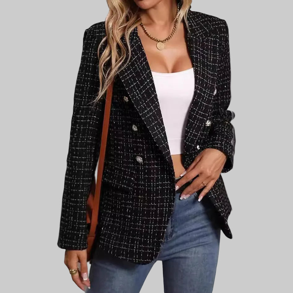Fearless Power Move Textured Blazer