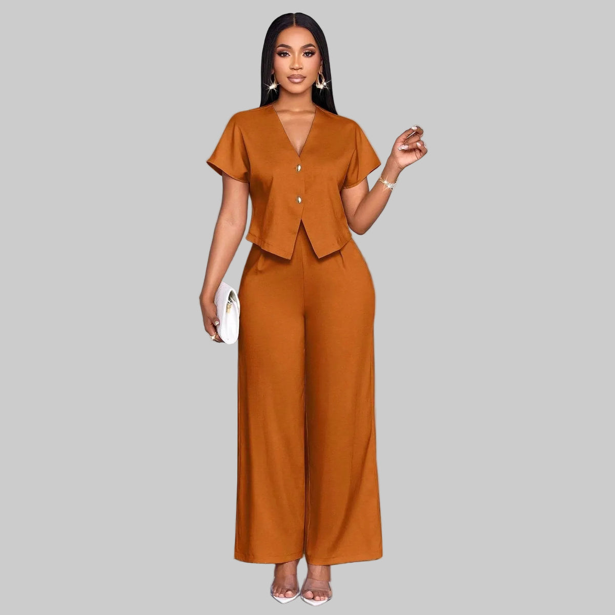 Fearless Leading Lady Wide-Leg Set
