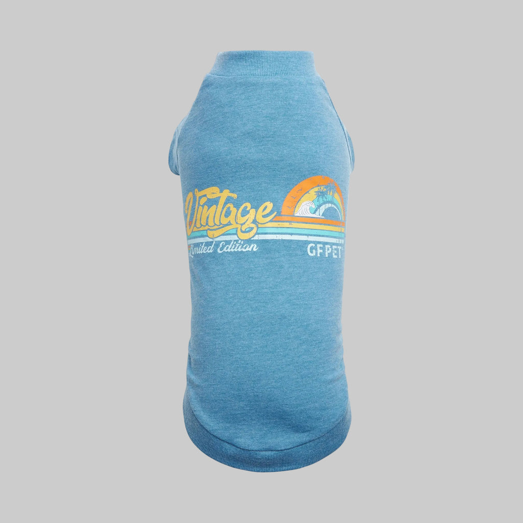 Vintage Sunset Dog Tank