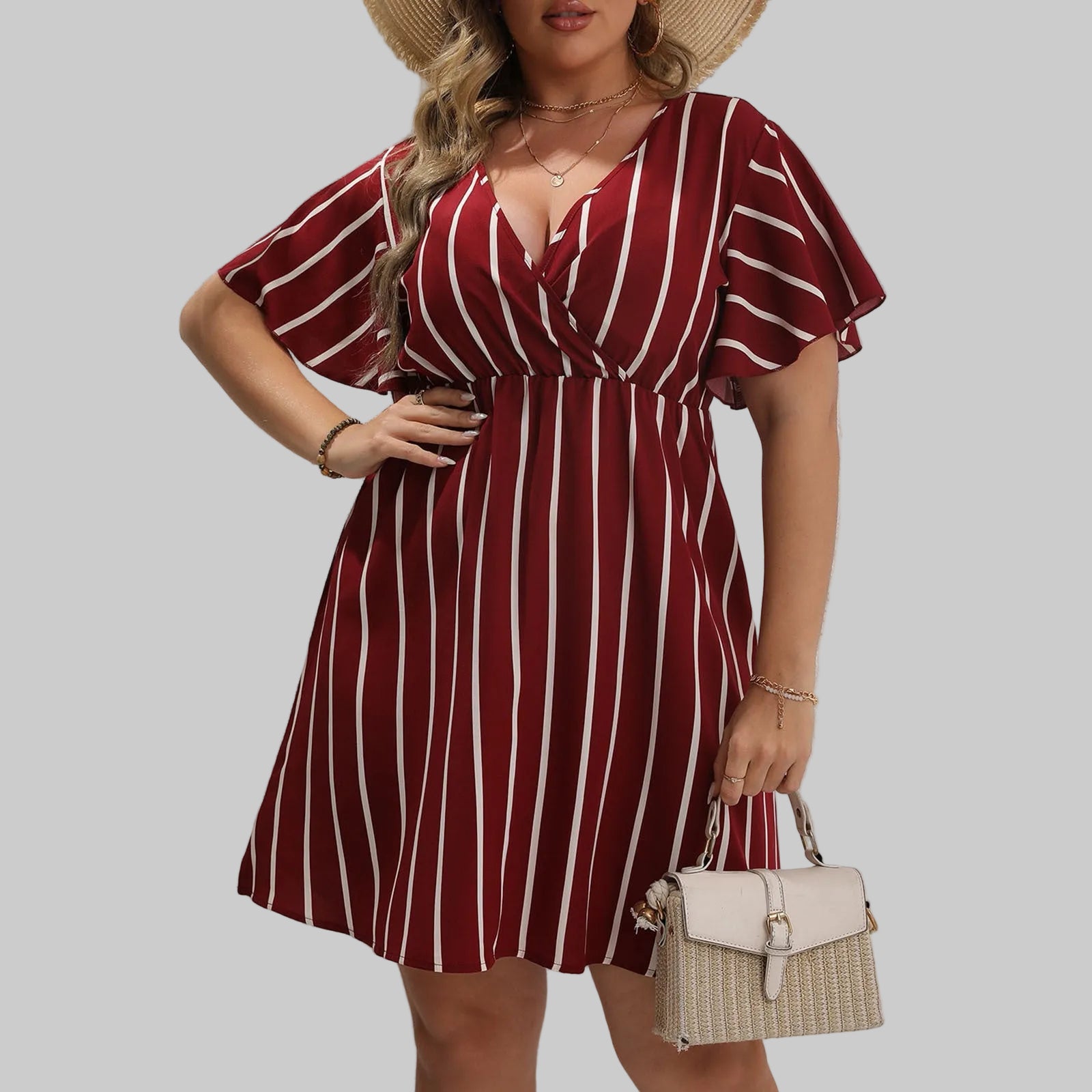 Stripe & Flow Dress