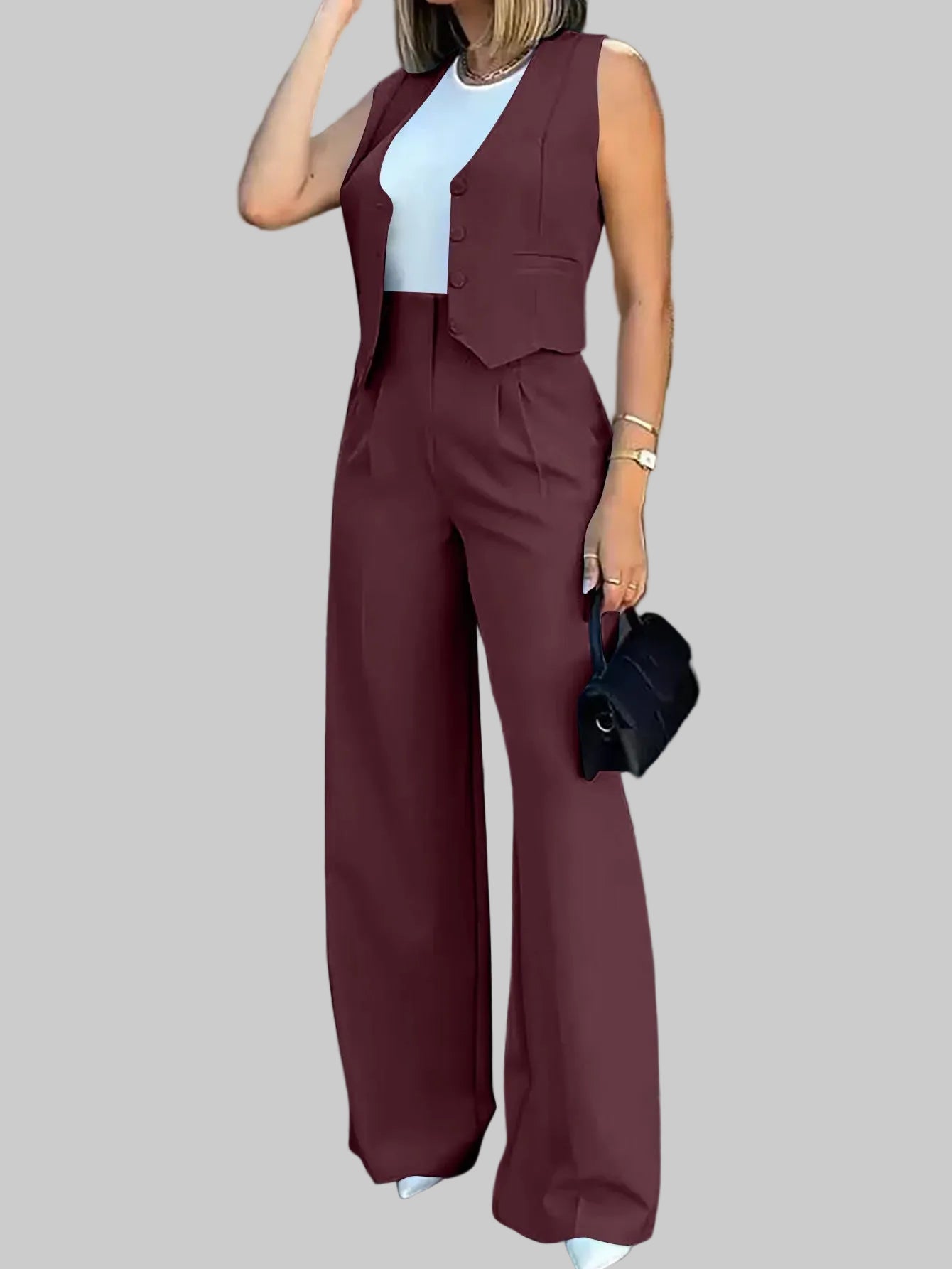 Skyline Tailored Vest & Trouser Set