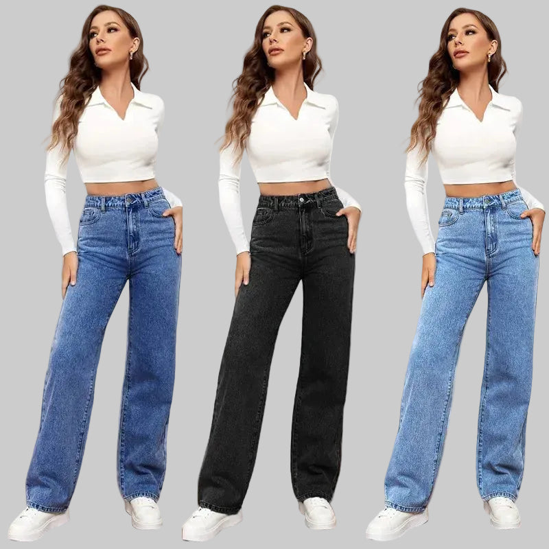 Fearless Classic High‑Rise Denim