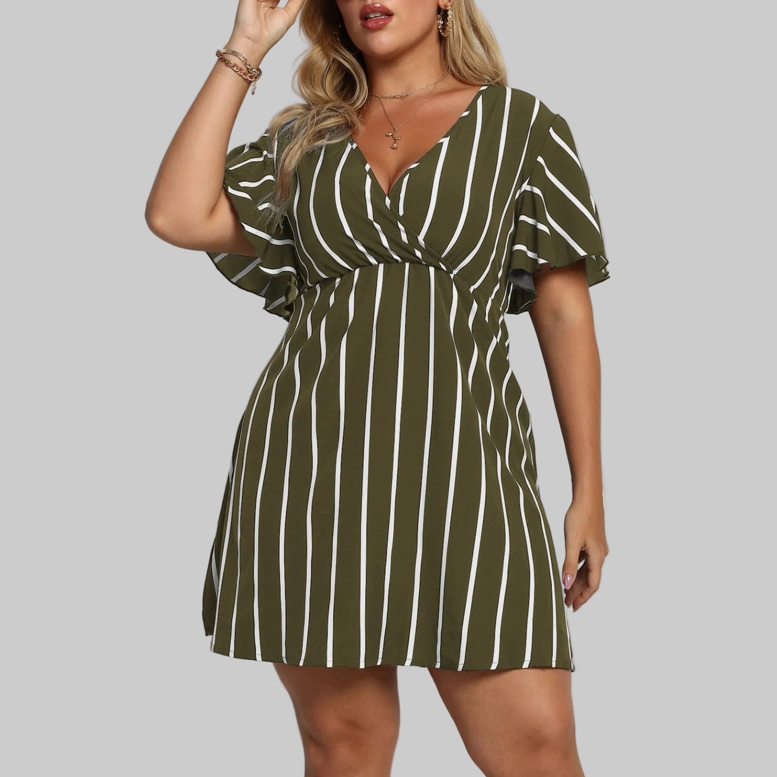 Stripe & Flow Dress