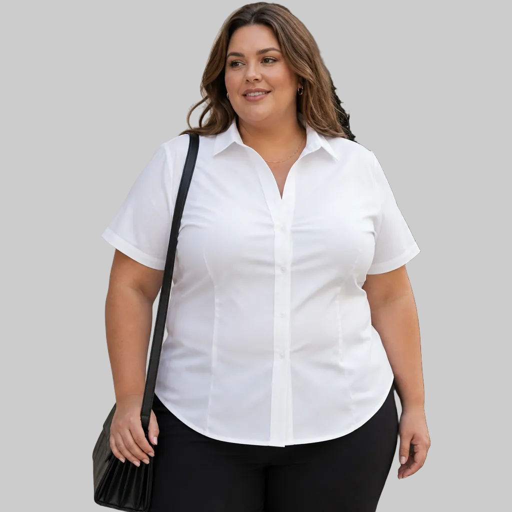 Command Collar Tailored Button‑Up