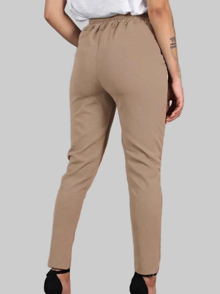 EmpowerFit High-Waist Belted Pants