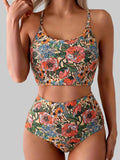 Tropical Bloom Two‑Piece Set