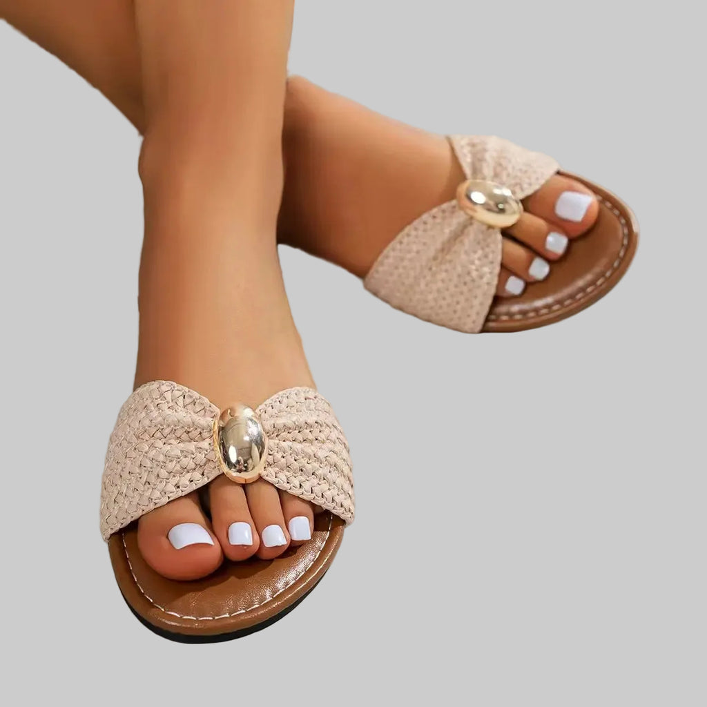 GraceWeave Embellished Sandal