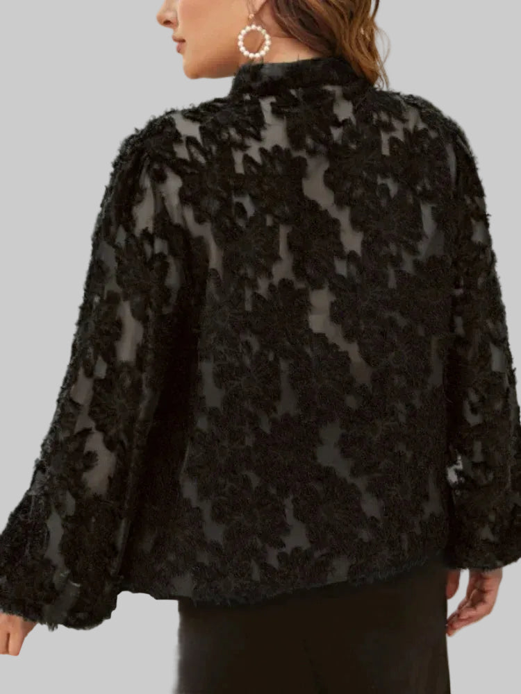 Fearless Elegance Lace Blouse
