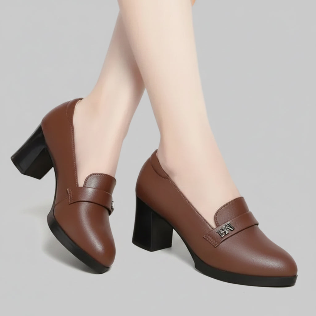 PowerStride Block Heel