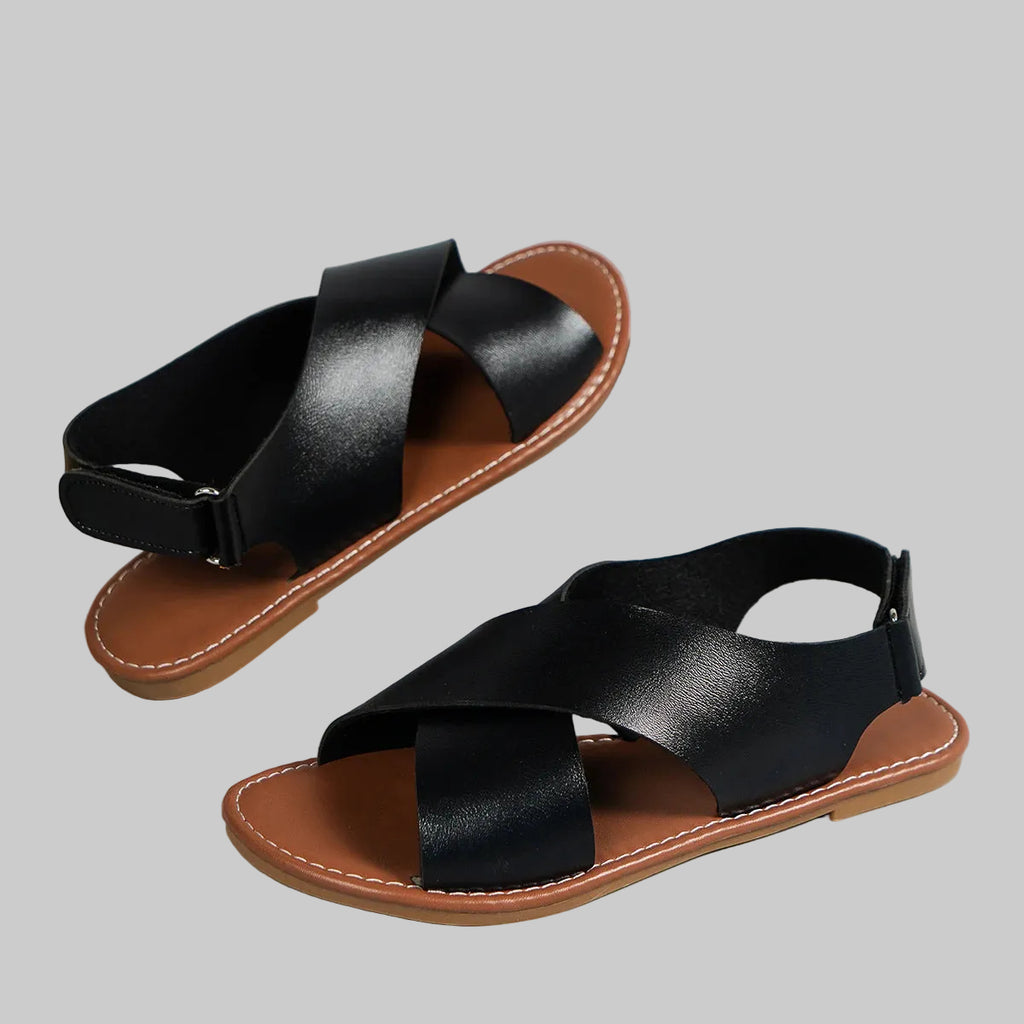 CoastalCross Leather Sandal