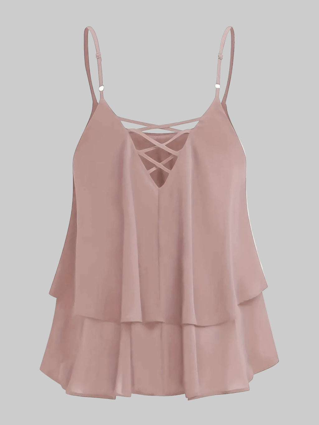 BlushCharm Layered Cami Top