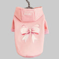 Pink Bow Pet Hoodie