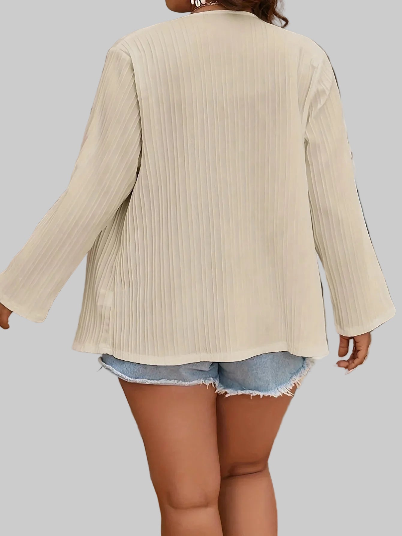 Soft Pleat Power Blazer