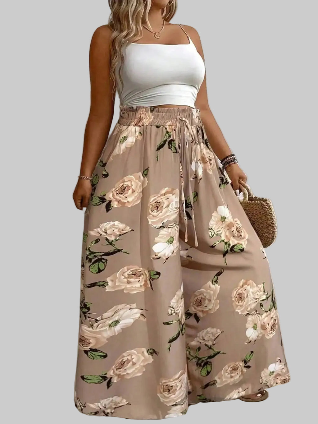 Blossom Flow Palazzo Pants