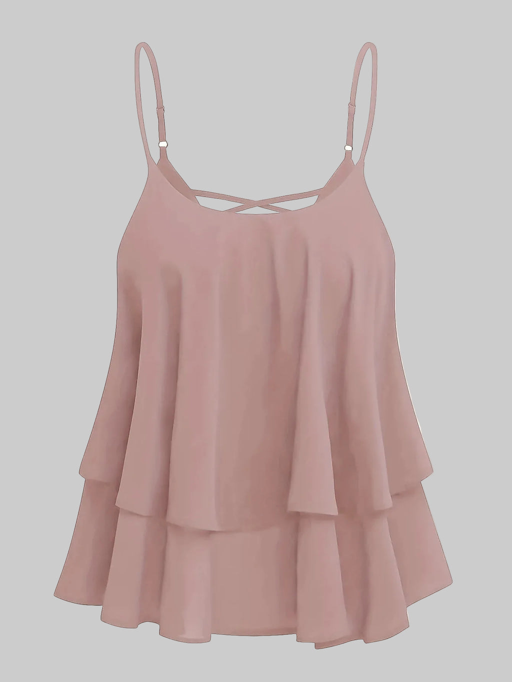 BlushCharm Layered Cami Top