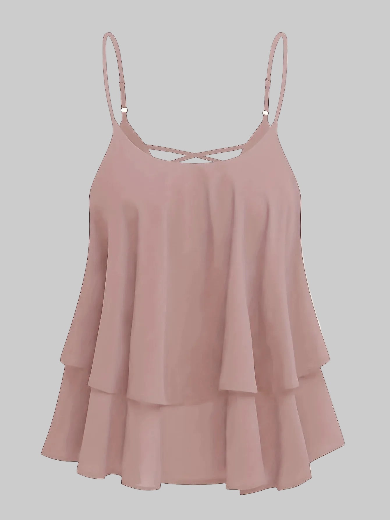 BlushCharm Layered Cami Top