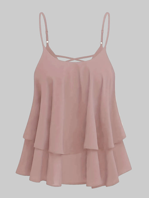 BlushCharm Layered Cami Top