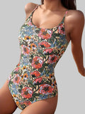 Sunset Garden One‑Piece Swimsuit