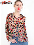 Ethereal Garden Sheer Embroidered Blouse