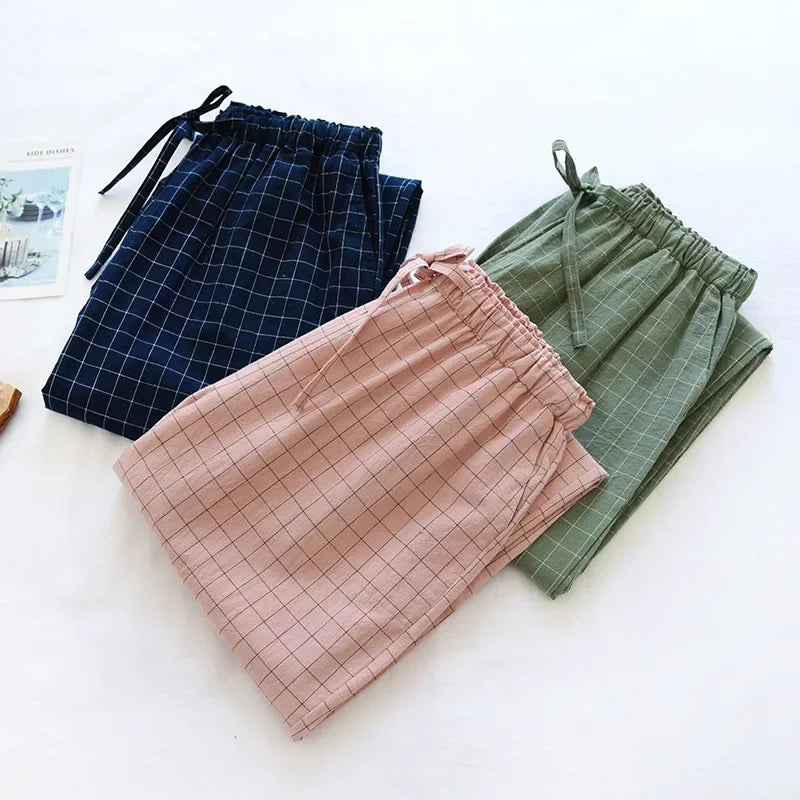 Cozy Plaid Dream Pants