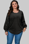 Fearless Midnight Spark Embellished Top