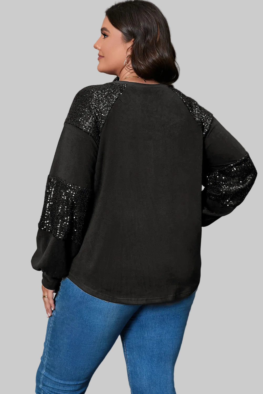 Fearless Midnight Spark Embellished Top