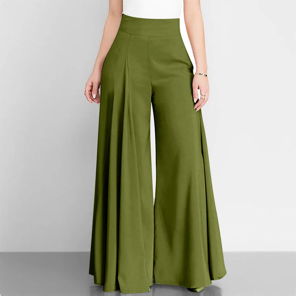 Serenity Flow High‑Waist Palazzo Pants